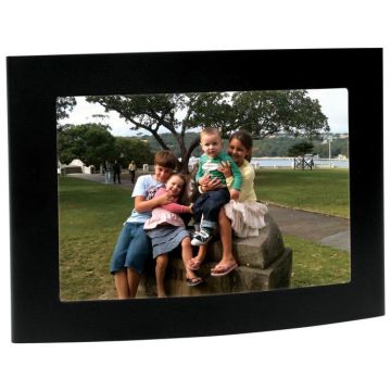 Arc Matt Black Photo Frame