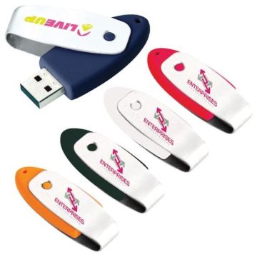 Oval USB 2.0 Flash Drive