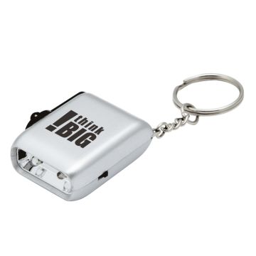 Mini Dynamo Keyring Light