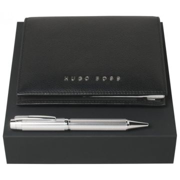 Set Hugo Boss (Premium ballpoint Pen & Classic Office Folder A6)