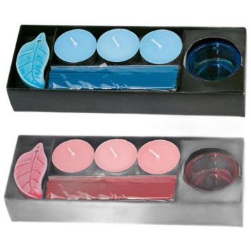 Candle Set Incienso