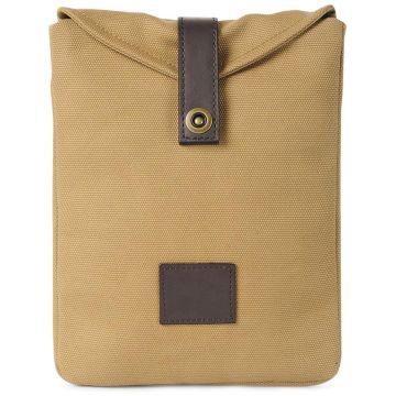 Canvas And Leather Laptop Sleeve