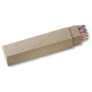 Box Of 12 Coloured Pencils Set