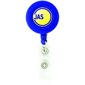 Round-Shaped Retractable Badge Holder