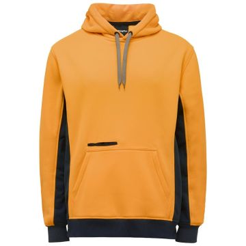 Mens Hi Vis Pull Over Hoodie