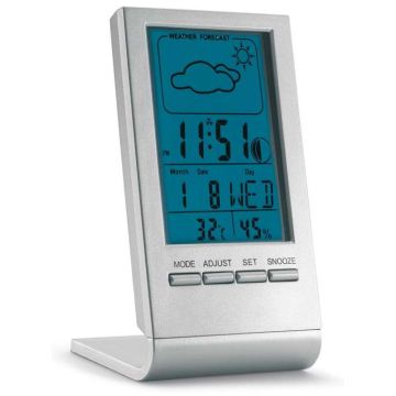 Weatherstation With Blue Lcd