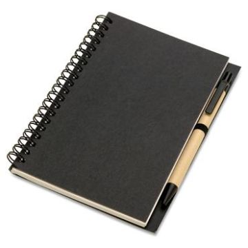 Recycled Notebook With Ball Pen
