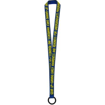 19Mm Enviro Friendly Woven Text Lanyard