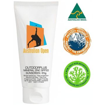 New Mineral Zinc SPF50 Sunscreen Australian Made 65g