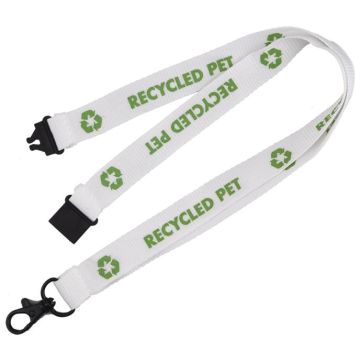 Recycled P.E.T Screen Printed Lanyards