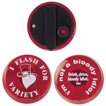 The Flasher Badge