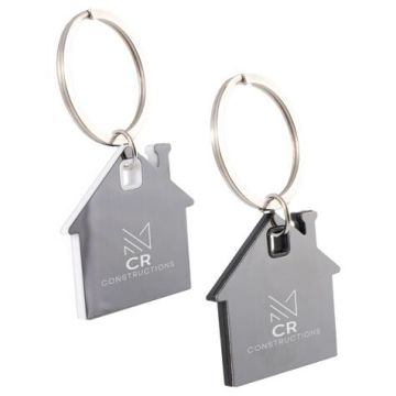 House Stainless Steel Keytag