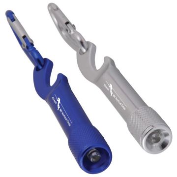 Aluminium Torch / Bottle Opener with Carabiner