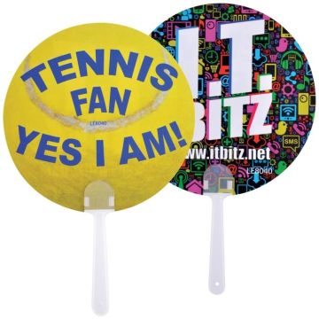 Hand Held Plastic Fan Paddles