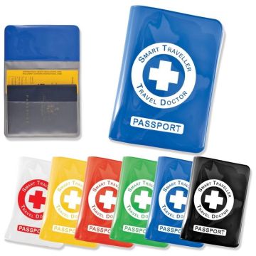 Shiny PVC Passport Wallet