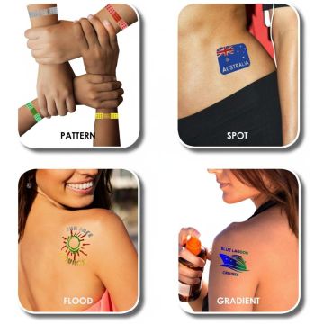 Prism Foil Temporary Tattoos