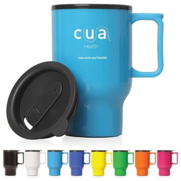 Travel Mug Plastic Double Wall 560ml