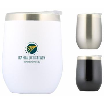 Riviera Coffee Cup Stainless Double Wall 330ml