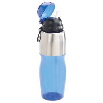 Drinking Bottle With Metal Ring