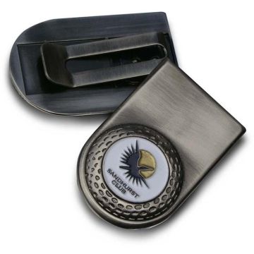 Money Clip With Magnetic Ball Marker