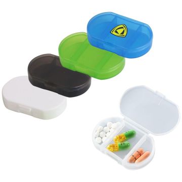 3 Compartments Pill Box