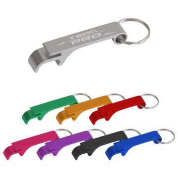 Aluminium Bottle Opener - Keyring