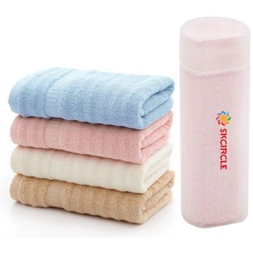 Bamboo Fiber Towel With Tube
