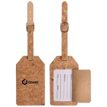 New Cork Luggage Tag