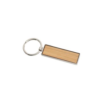 Rectangle Wooden Keyring
