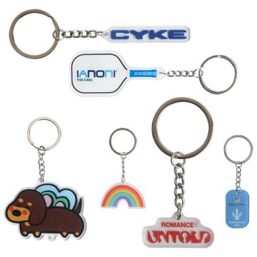 Custom Shape Acrylic Keyring