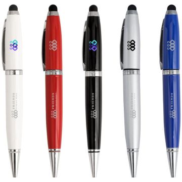 3in1 Metal Flash Drive Pen