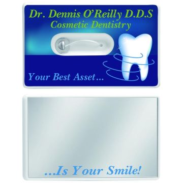 Credit Card Dental Floss With Mirror