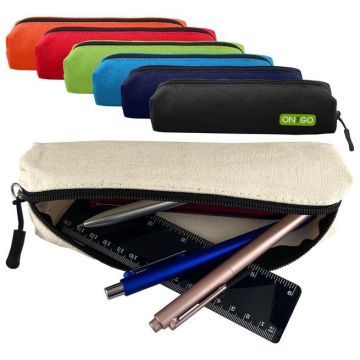Canvas Tube Pencil Case