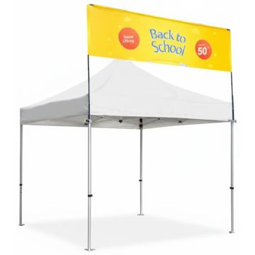 Square Tent Billboard Banner 10x10ft