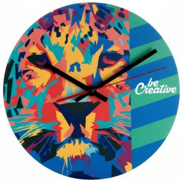 Rukas Full Colour Wall Clock