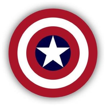 Round Laminated Plastic Lapel Pin