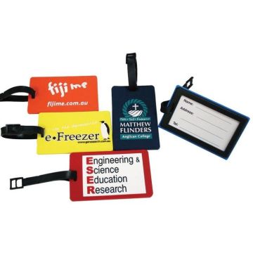 Custom Pvc Luggage Tag - Original Rectangle Design