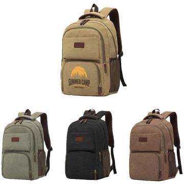 Canvas Laptop Backpack