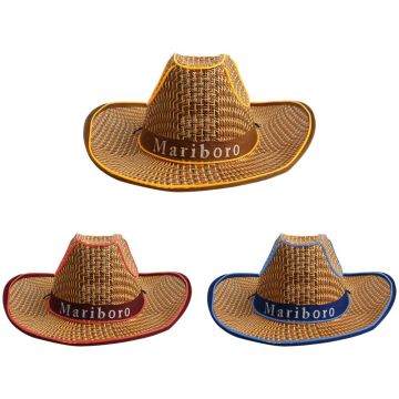 Light Up Straw Hats