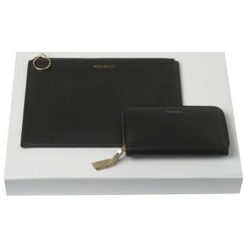 Set Nina Ricci Noir (case & Clutch)