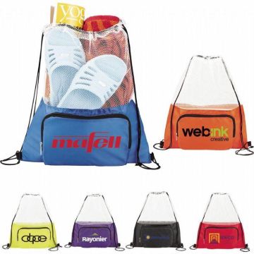 The Court Time Drawstring Cinch Backpack