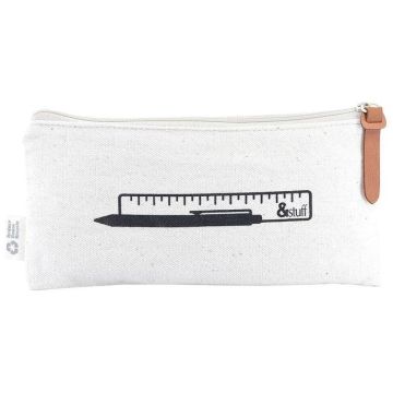 Calico Pencil Case 10cm x 21cm