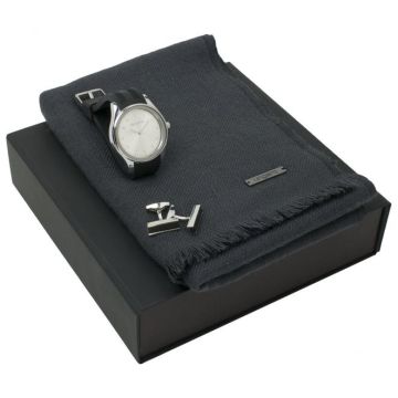 Set Ungaro (watch, Cufflinks & Scarve)