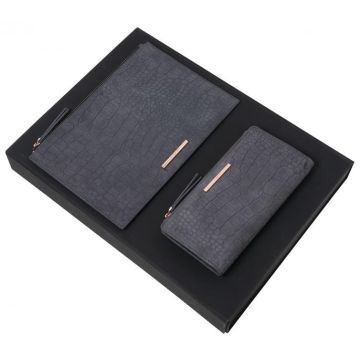 Set Giada Grey (lady Purse & Clutch)