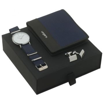 Set Ungaro (money Wallet, Watch & Cufflinks)