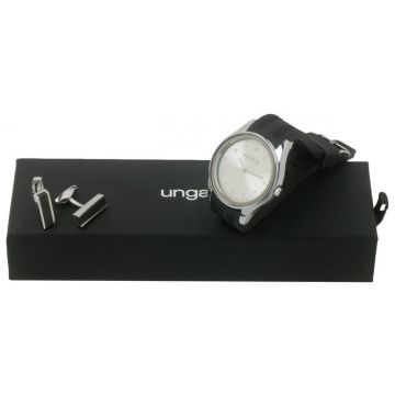 Set Ungaro Black (watch & Cufflinks)