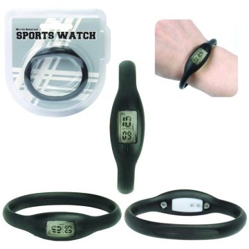 Water Resistant Silicone Sports Watch