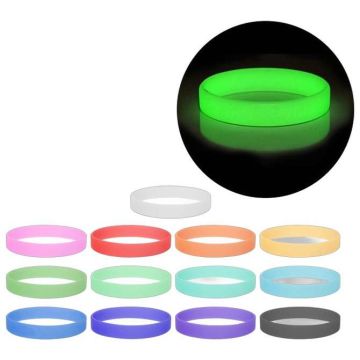 Neon Glow Silicone Wrist Band