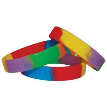 Vibra Colour Silicone Wrist Band