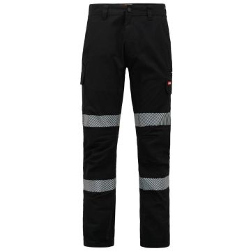 Mens Reflective Stretch Canvas Cargo Pant